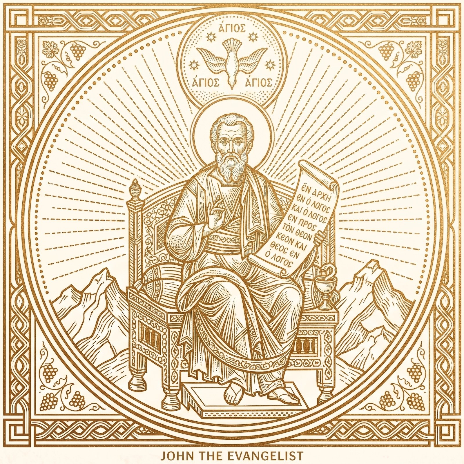John's Gospel album cover